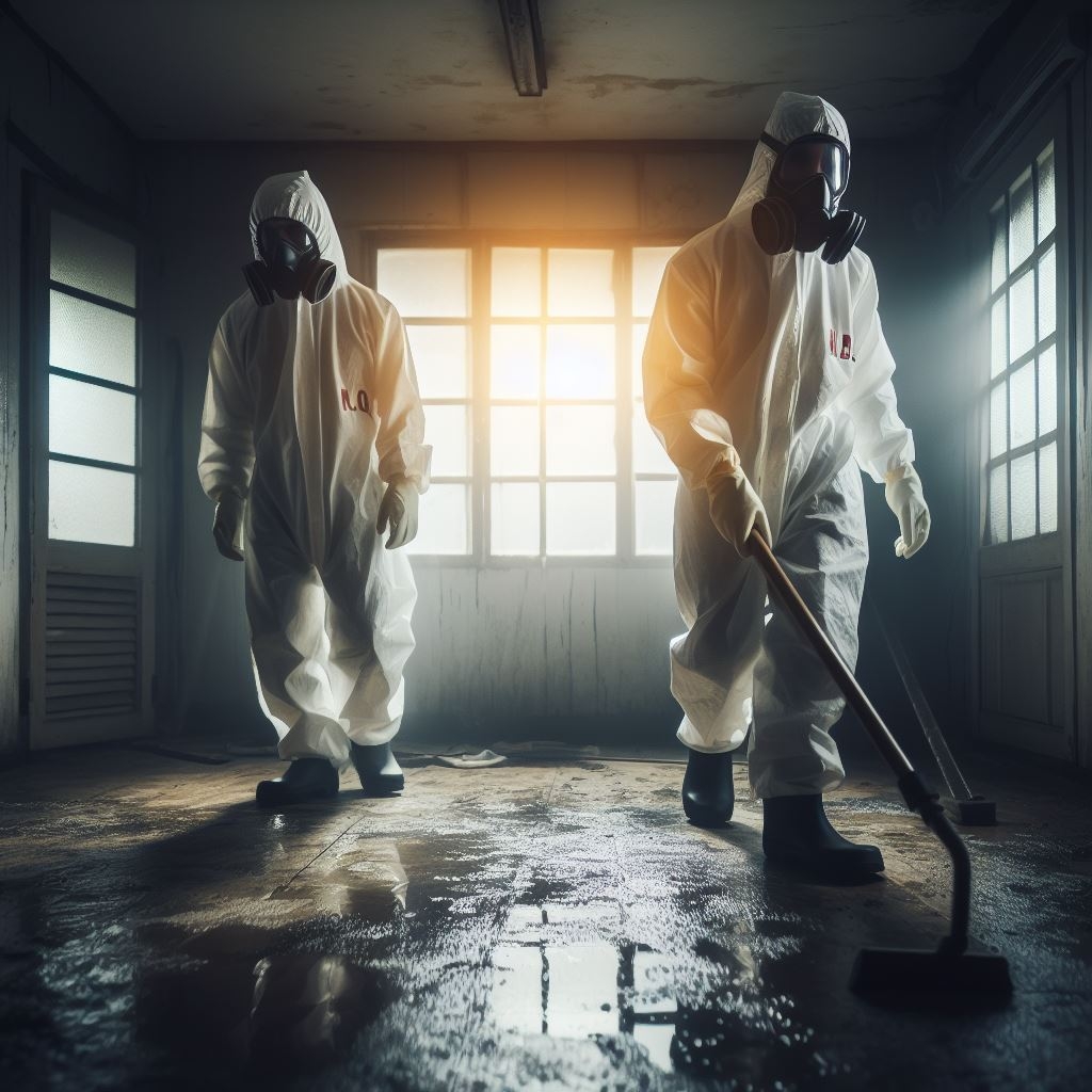 Limpieza post mortem por fallecido en El Papiol