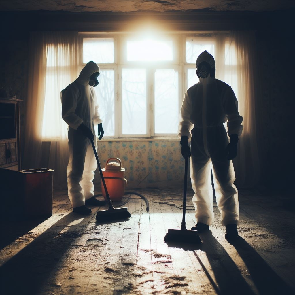 Limpieza post mortem por fallecido en Sant Joan Despí