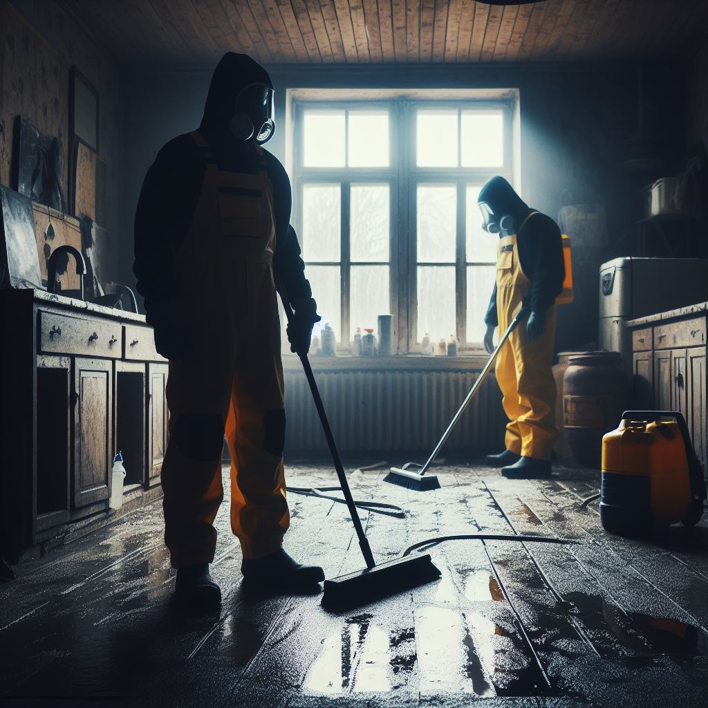 Restauración de áreas afectadas por suicidios o homicidios