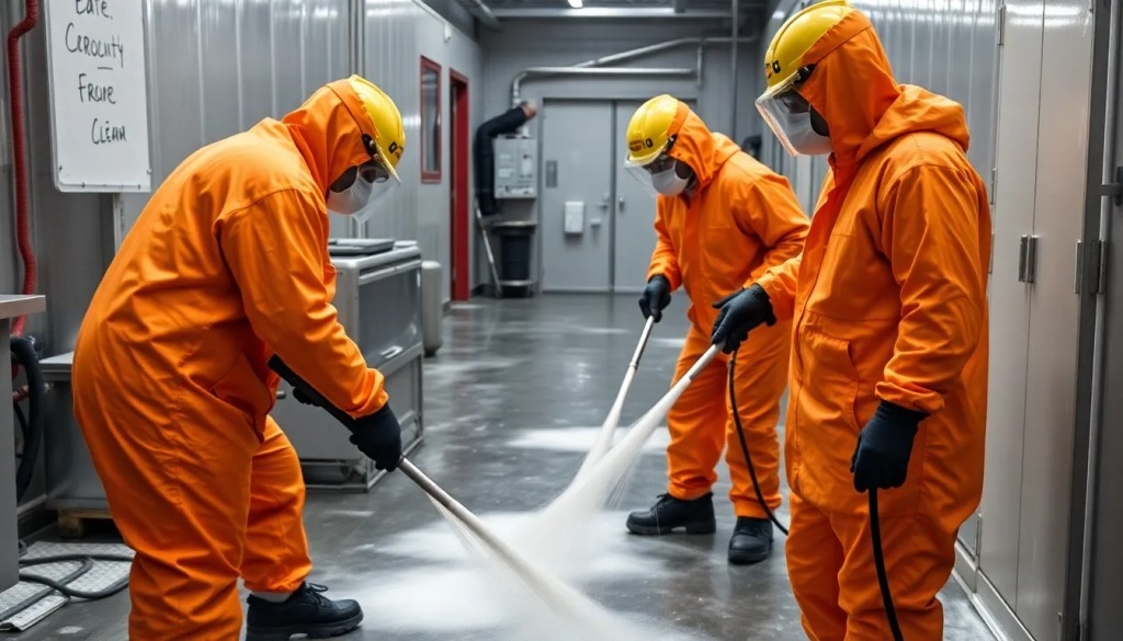 Limpieza forense en Sant Adrià de Besós desinfección y desodorización