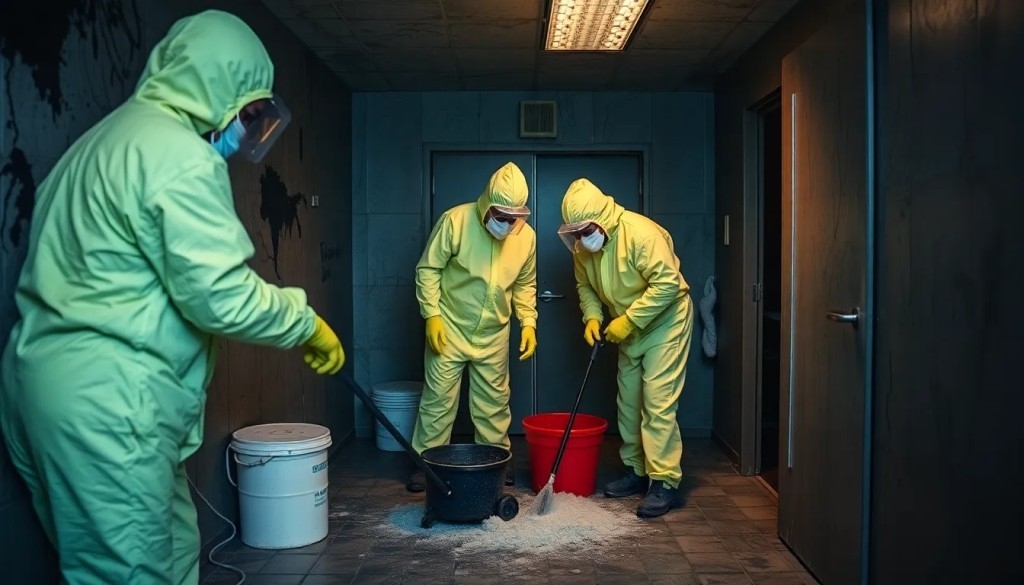 Limpieza forense en Sitges desinfección y desodorización
